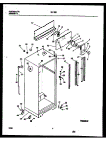 03 - Cabinet Parts parts for Frigidaire Refrigerator 95-1962-00-01 from AppliancePartsPros.com