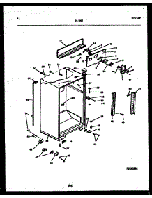 03 - Cabinet Parts parts for Frigidaire Refrigerator 95-1997-00-04 from AppliancePartsPros.com