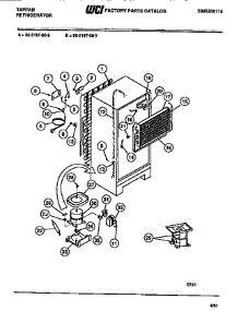 05 - Cooling System parts for Frigidaire Refrigerator 95-2187-00-07 from AppliancePartsPros.com
