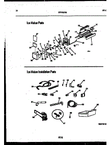 08 - Ice Maker And Installation Parts parts for Frigidaire Refrigerator 95-1997-66-04 from AppliancePartsPros.com