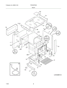 07 - Body parts for Tappan Range TGF602PGW3 from AppliancePartsPros.com