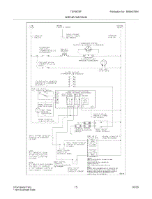 13 - Wiring Diagram parts for Tappan Range TGF657BFB7 from AppliancePartsPros.com