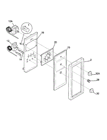 Control Panel parts for Tappan Range TGO336BGD3 from AppliancePartsPros.com