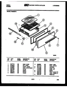 06 - Broiler Drawer Parts parts for Frigidaire Range VG30BW2 from AppliancePartsPros.com