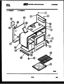 06 - Body Parts parts for Frigidaire Range VP30BW2 from AppliancePartsPros.com