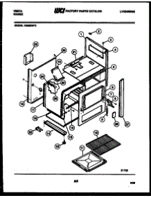 07 - Body Parts parts for Frigidaire Range VG36DW2 from AppliancePartsPros.com
