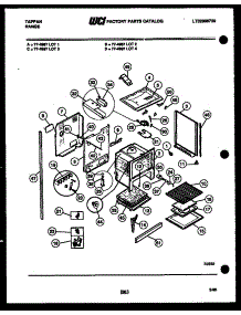 10 - Lower Body Parts parts for Frigidaire Range 77-4987-00-02 from AppliancePartsPros.com