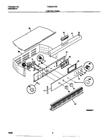02 - Control Panel parts for Frigidaire Oven TEB540CCB3 from AppliancePartsPros.com