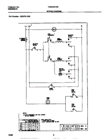 05 - Wiring Diagram parts for Frigidaire Oven TEB540CCB3 from AppliancePartsPros.com