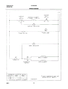 10 - Wiring Diagram parts for Tappan Range TEF303AWA from AppliancePartsPros.com
