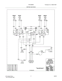 11 - Wiring Diagram parts for Tappan Range TEF303BWE from AppliancePartsPros.com