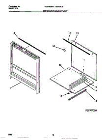 09 - Microwave Compartment parts for Frigidaire Oven TEB794CBSB from AppliancePartsPros.com