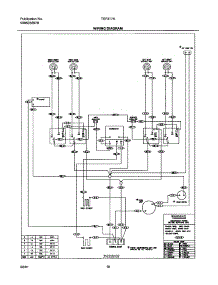 10 - Wiring Diagram parts for Tappan Range TEF317AUA from AppliancePartsPros.com