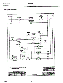 06 - Wiring Diagram parts for Frigidaire Range TEF350SCDD from AppliancePartsPros.com