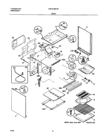 07 - Body parts for Tappan Range TGF375BHBF from AppliancePartsPros.com