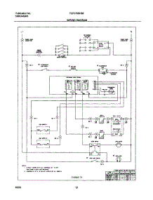 12 - Wiring Diagram parts for Tappan Range TGF375BHBF from AppliancePartsPros.com