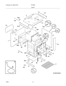 07 - Body parts for Tappan Range TGF605EU1 from AppliancePartsPros.com