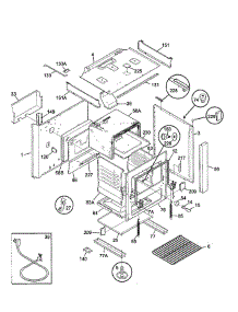 Body parts for Tappan Range TGF605WFW6 from AppliancePartsPros.com