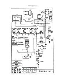 Wiring Diagram parts for Tappan Range TGF605WFW6 from AppliancePartsPros.com