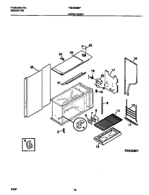 06 - Upper Body parts for Frigidaire Range TGO336BFDA from AppliancePartsPros.com