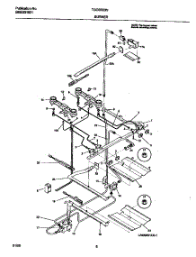 02 - Burner parts for Frigidaire Range TGO356BHD3 from AppliancePartsPros.com