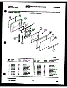 04 - Door Parts parts for Frigidaire Oven 12-2299-00-01 from AppliancePartsPros.com