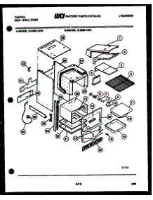 06 - Body Parts parts for Frigidaire Oven 12-2299-00-01 from AppliancePartsPros.com