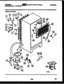 05 - System And Automatic Defrost Parts parts for Frigidaire Refrigerator GTN140BG1 from AppliancePartsPros.com