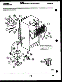 05 - System And Automatic Defrost Parts parts for Frigidaire Refrigerator GTN175AH0 from AppliancePartsPros.com
