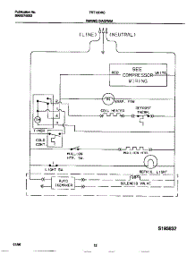 06 - Wiring Diagram parts for Frigidaire Refrigerator TRT15DRCD1 from AppliancePartsPros.com
