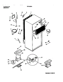 05 - Cooling System parts for Frigidaire Refrigerator TRT15DRAW1 from AppliancePartsPros.com