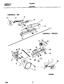 06 - Control parts for Frigidaire Refrigerator TRS20WRHD5 from AppliancePartsPros.com