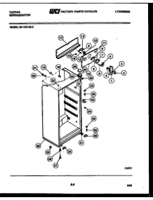03 - Cabinet Parts parts for Frigidaire Refrigerator 95-1437-45-02 from AppliancePartsPros.com