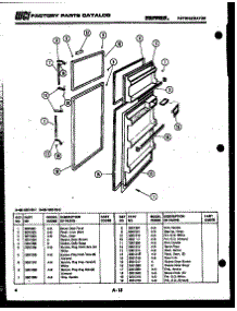 03 - Door Parts parts for Frigidaire Refrigerator 95-1587-23-02 from AppliancePartsPros.com