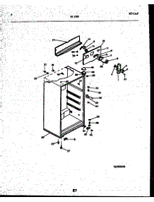 03 - Cabinet Parts parts for Frigidaire Refrigerator 95-1589-66-01 from AppliancePartsPros.com