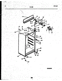 04 - Cabinet Parts parts for Frigidaire Refrigerator 95-1589-66-01 from AppliancePartsPros.com