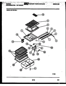 04 - Shelves And Supports parts for Frigidaire Refrigerator 95-1757-66-04 from AppliancePartsPros.com