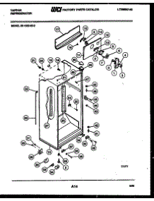 03 - Cabinet Parts parts for Frigidaire Refrigerator 95-1990-00-00 from AppliancePartsPros.com