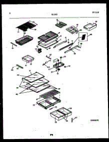 05 - Shelves And Supports parts for Frigidaire Refrigerator 95-2192-32-00 from AppliancePartsPros.com