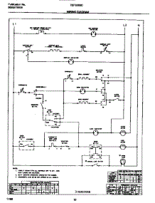 06 - Wiring Diagram parts for Frigidaire Range TEF356SCWB from AppliancePartsPros.com