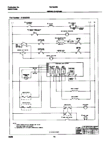 06 - Wiring Diagram parts for Frigidaire Range TEF362BBBC from AppliancePartsPros.com