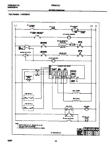 06 - Wiring Diagram parts for Frigidaire Range TEF367CCTD from AppliancePartsPros.com
