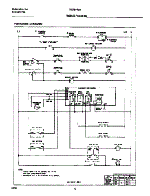 06 - Wiring Diagram parts for Frigidaire Range TEF367CCTA from AppliancePartsPros.com