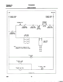 12 - Wiring Diagram parts for Tappan Range TGF324BHWE from AppliancePartsPros.com