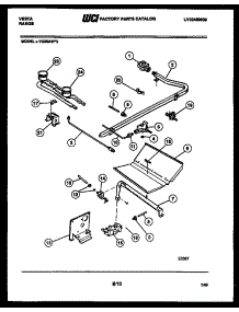 05 - Burner Parts parts for Frigidaire Range VG30AW3 from AppliancePartsPros.com