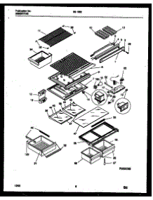 05 - Shelves And Supports parts for Frigidaire Refrigerator 95-1982-00-01 from AppliancePartsPros.com
