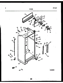 05 - Cabinet Parts parts for Frigidaire Refrigerator 95-2162-00-00 from AppliancePartsPros.com