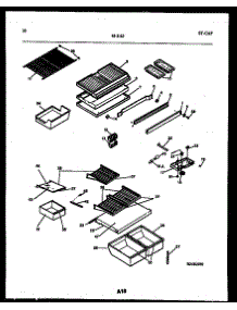 06 - Shelves And Supports parts for Frigidaire Refrigerator 95-2162-00-00 from AppliancePartsPros.com