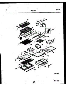 05 - Shelves And Supports parts for Frigidaire Refrigerator 95-2191-32-00 from AppliancePartsPros.com