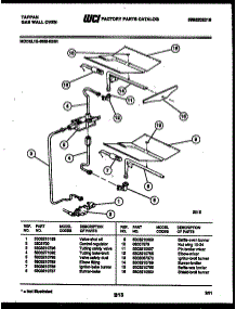 05 - Gas Control parts for Frigidaire Oven 12-4990-00-01 from AppliancePartsPros.com